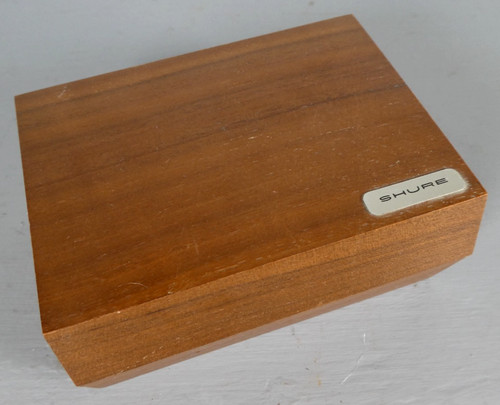 Vintage shure walnut wooden - shure,