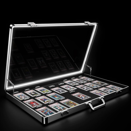 Aluminum card show - card,